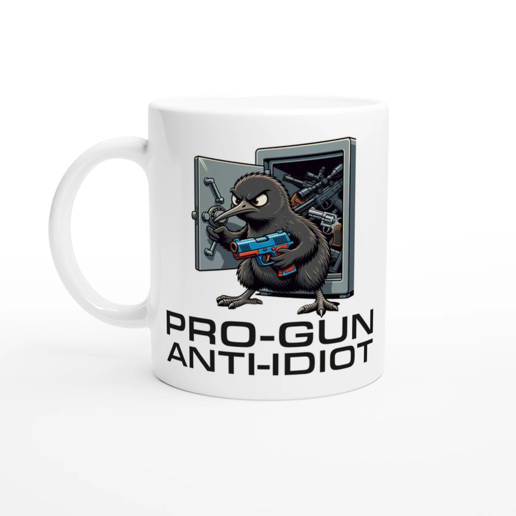 Pro-Gun, Anti-Idiot Ceramic Mug