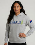 COLFO Branded Hoodie Women's NZ Flag White Text