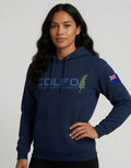 COLFO Logo Hoodie Women's 30 Years Protecting Shooting Sports White Text
