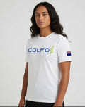 COLFO Branded T-Shirt Women's White Text