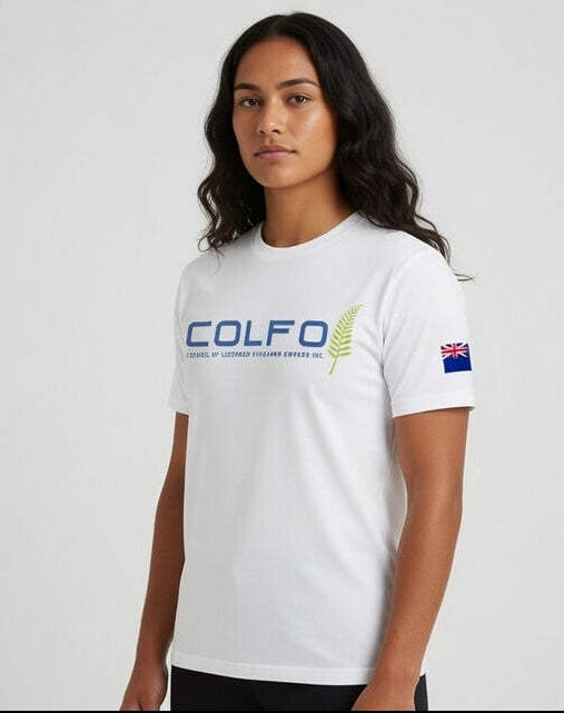 COLFO Branded T-Shirt Women's Black Text
