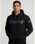 COLFO Logo Men's Hoodie NZ Flag Black Text