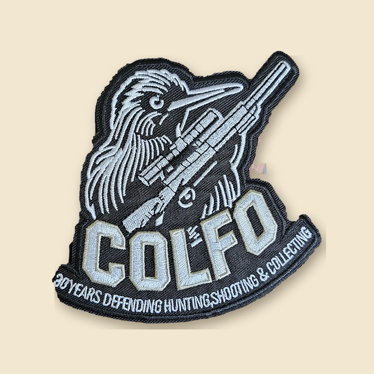 COLFO 30 Years embroidered patch